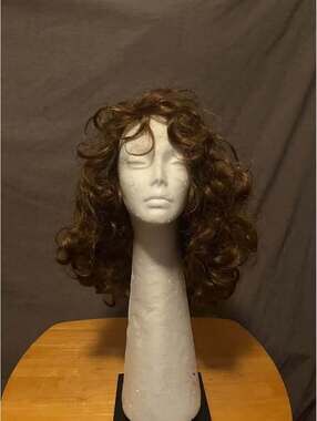 Brown Curly Wig